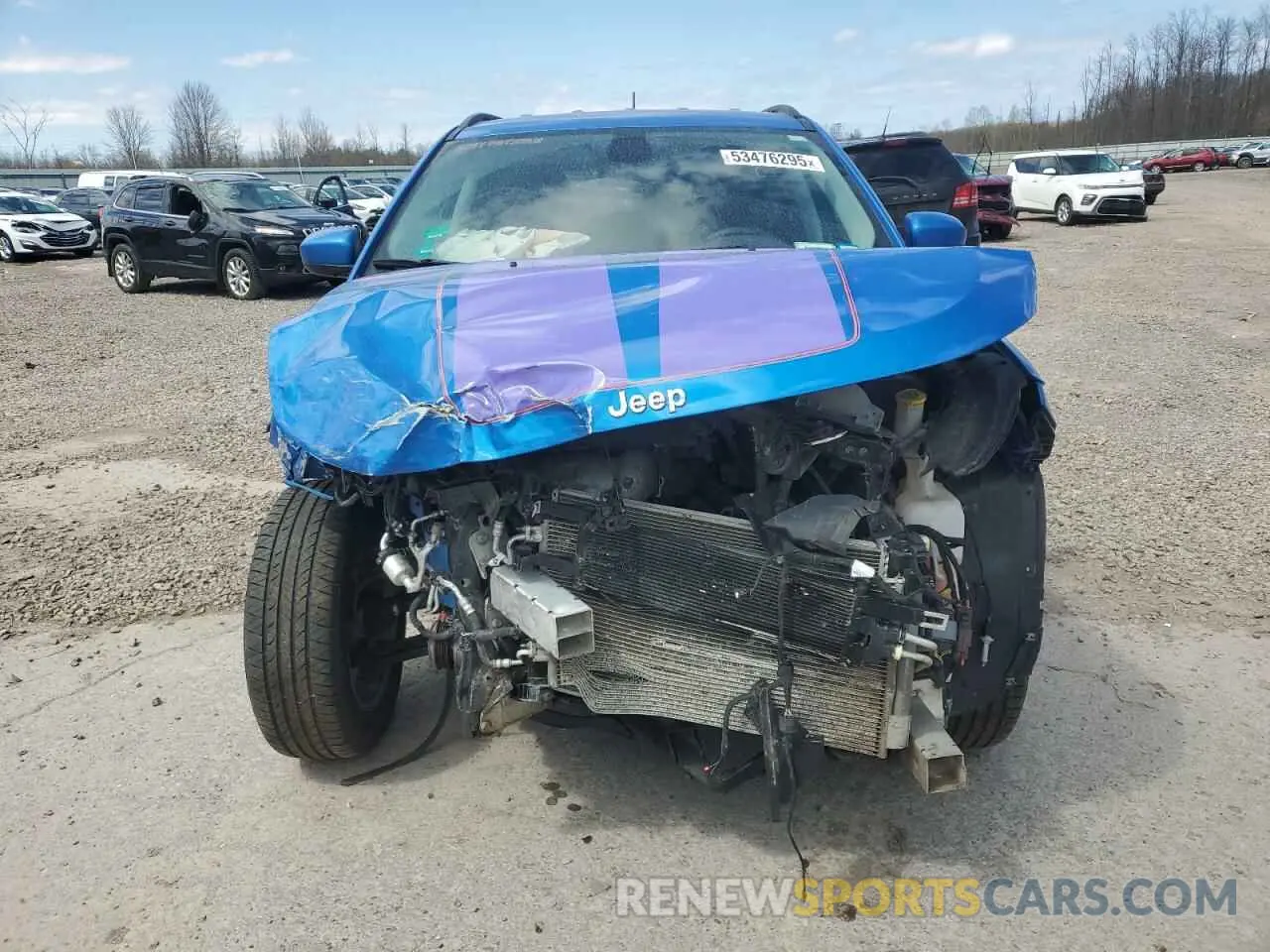 5 Photograph of a damaged car 3C4NJDBB1MT534562 JEEP COMPASS 2021