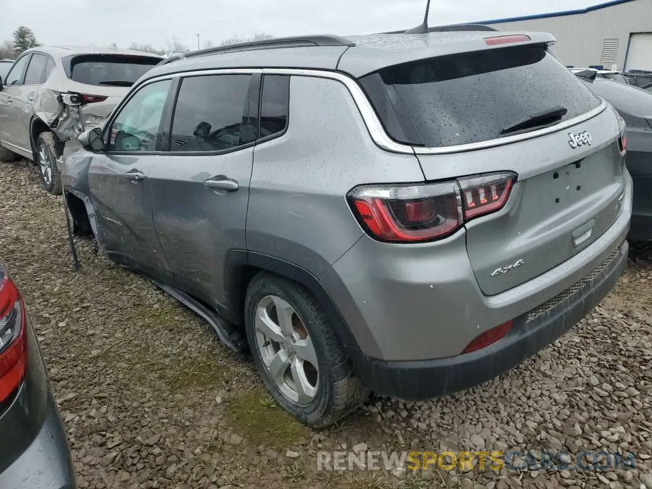2 Photograph of a damaged car 3C4NJDBB1MT537736 JEEP COMPASS 2021