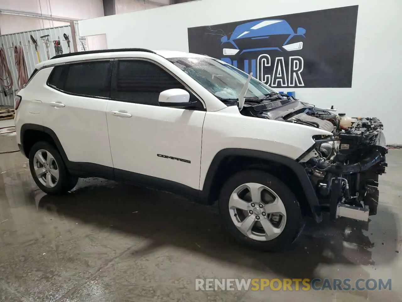 4 Photograph of a damaged car 3C4NJDBB1MT543701 JEEP COMPASS 2021