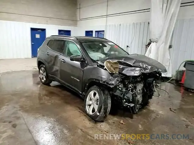 14 Photograph of a damaged car 3C4NJDBB1MT547733 JEEP COMPASS 2021