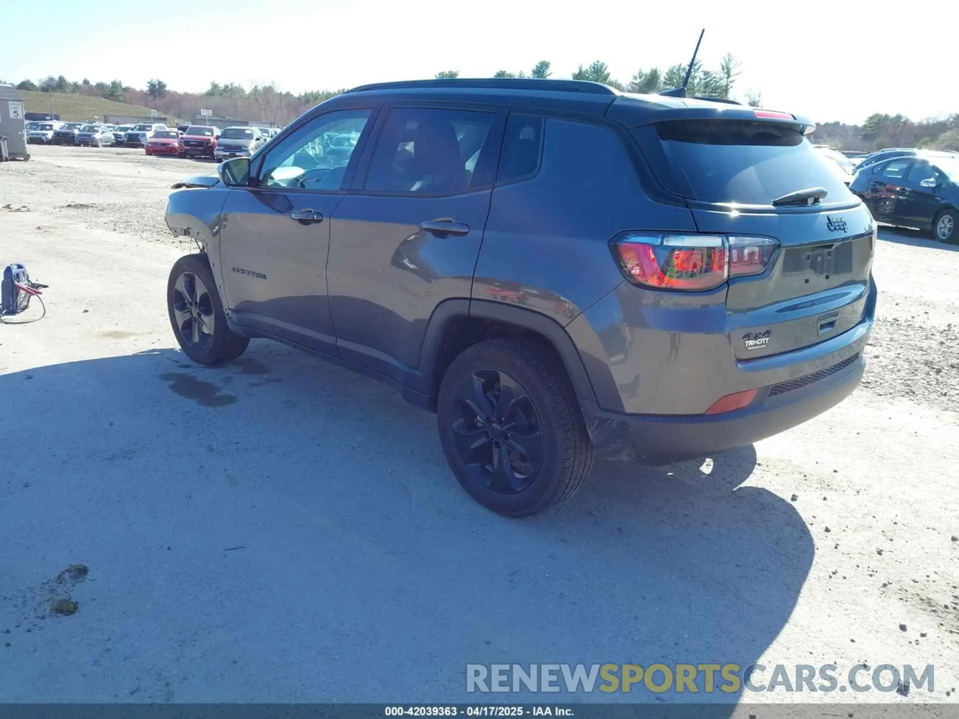 3 Photograph of a damaged car 3C4NJDBB1MT554391 JEEP COMPASS 2021