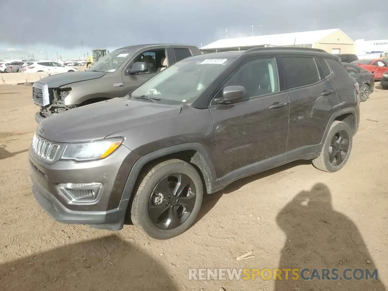 1 Photograph of a damaged car 3C4NJDBB1MT557615 JEEP COMPASS 2021