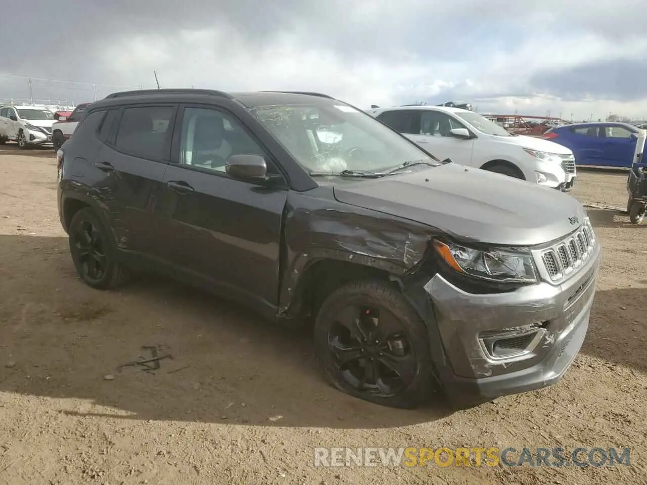 4 Photograph of a damaged car 3C4NJDBB1MT557615 JEEP COMPASS 2021