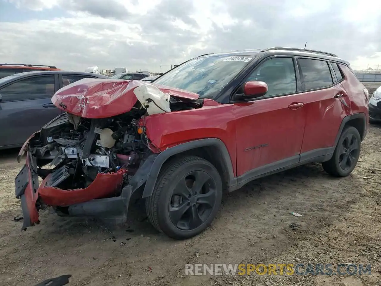 1 Photograph of a damaged car 3C4NJDBB1MT562619 JEEP COMPASS 2021