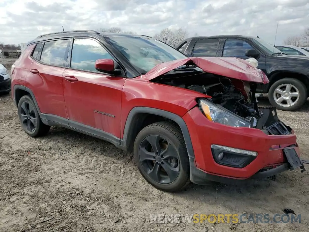 4 Photograph of a damaged car 3C4NJDBB1MT562619 JEEP COMPASS 2021
