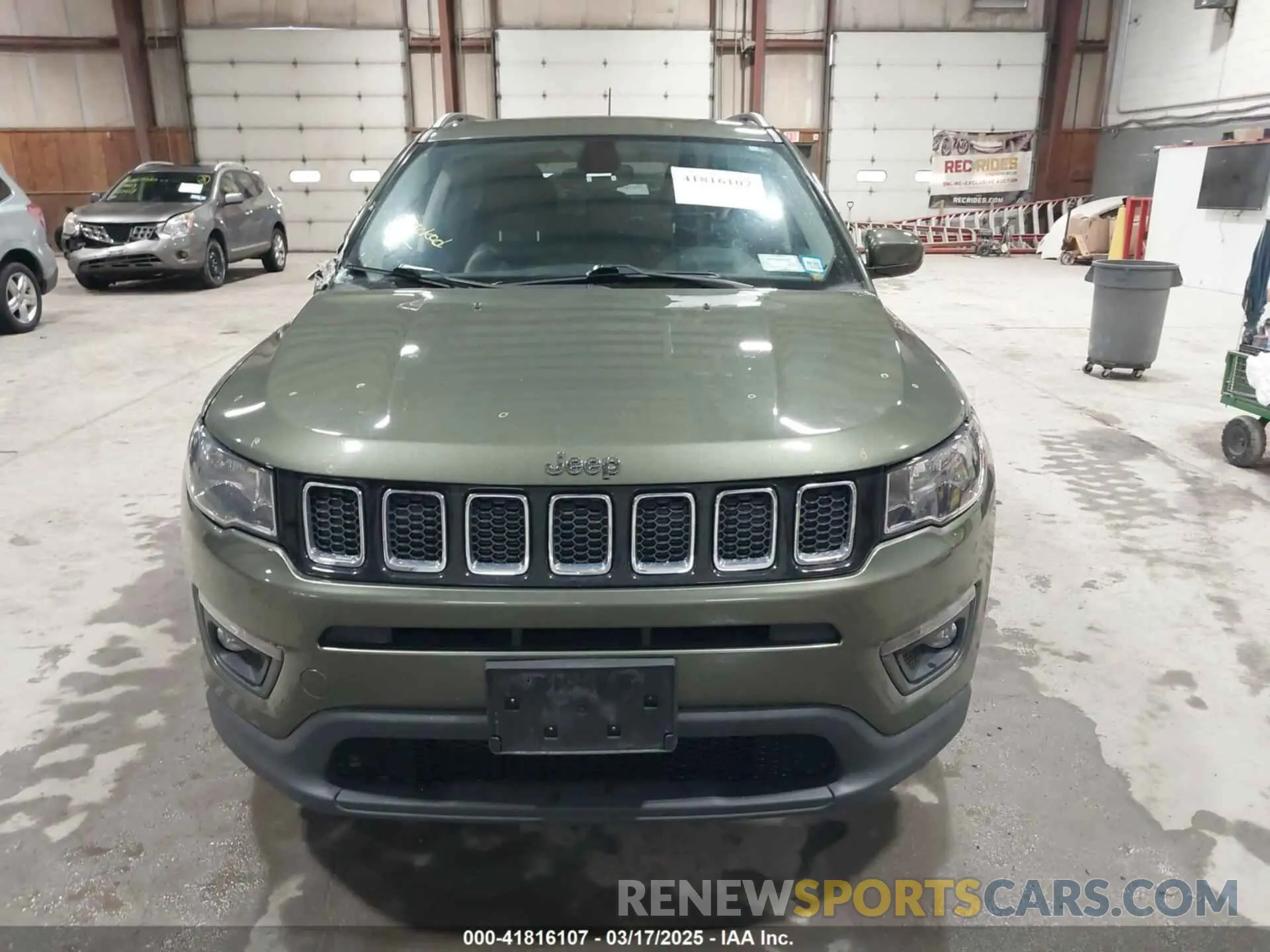 12 Photograph of a damaged car 3C4NJDBB1MT566220 JEEP COMPASS 2021