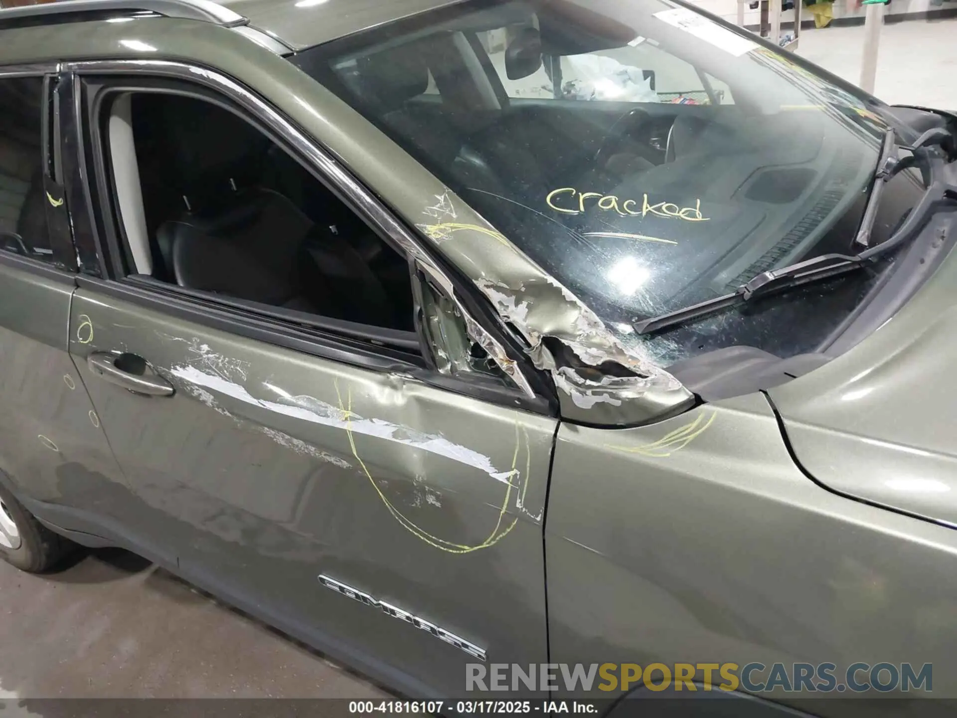 6 Photograph of a damaged car 3C4NJDBB1MT566220 JEEP COMPASS 2021