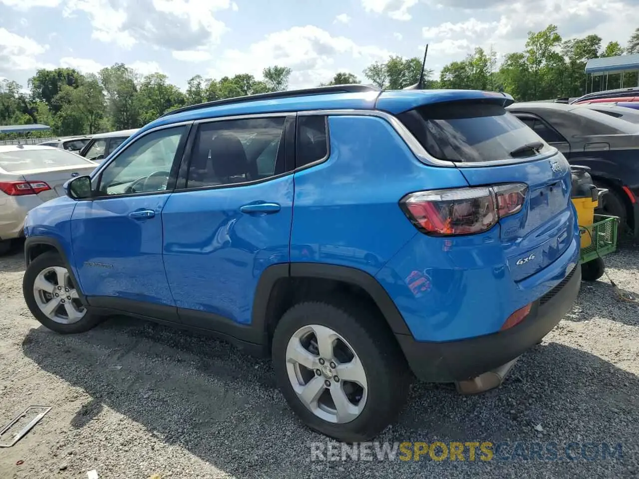 2 Photograph of a damaged car 3C4NJDBB1MT584118 JEEP COMPASS 2021
