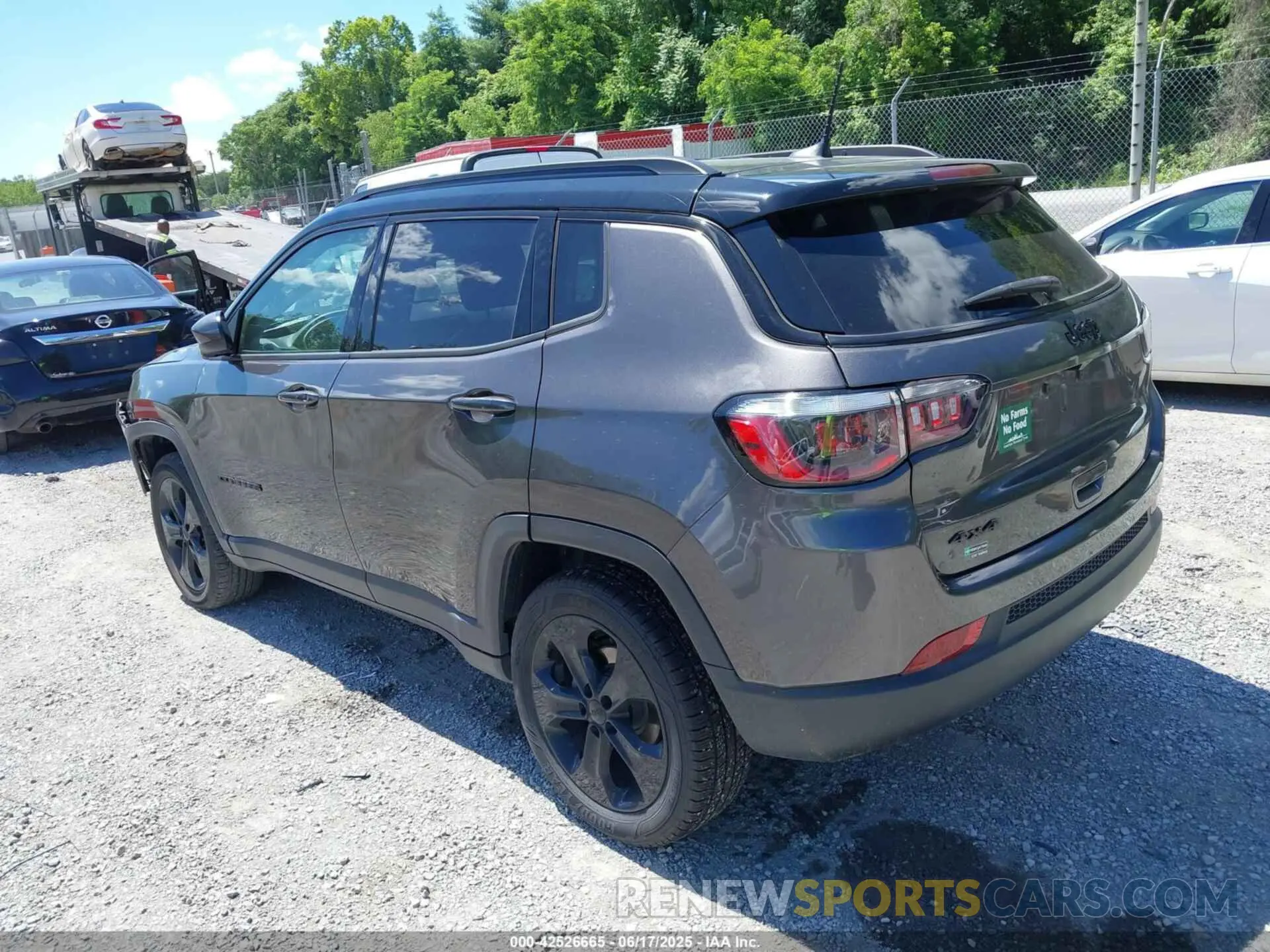 3 Photograph of a damaged car 3C4NJDBB1MT586712 JEEP COMPASS 2021