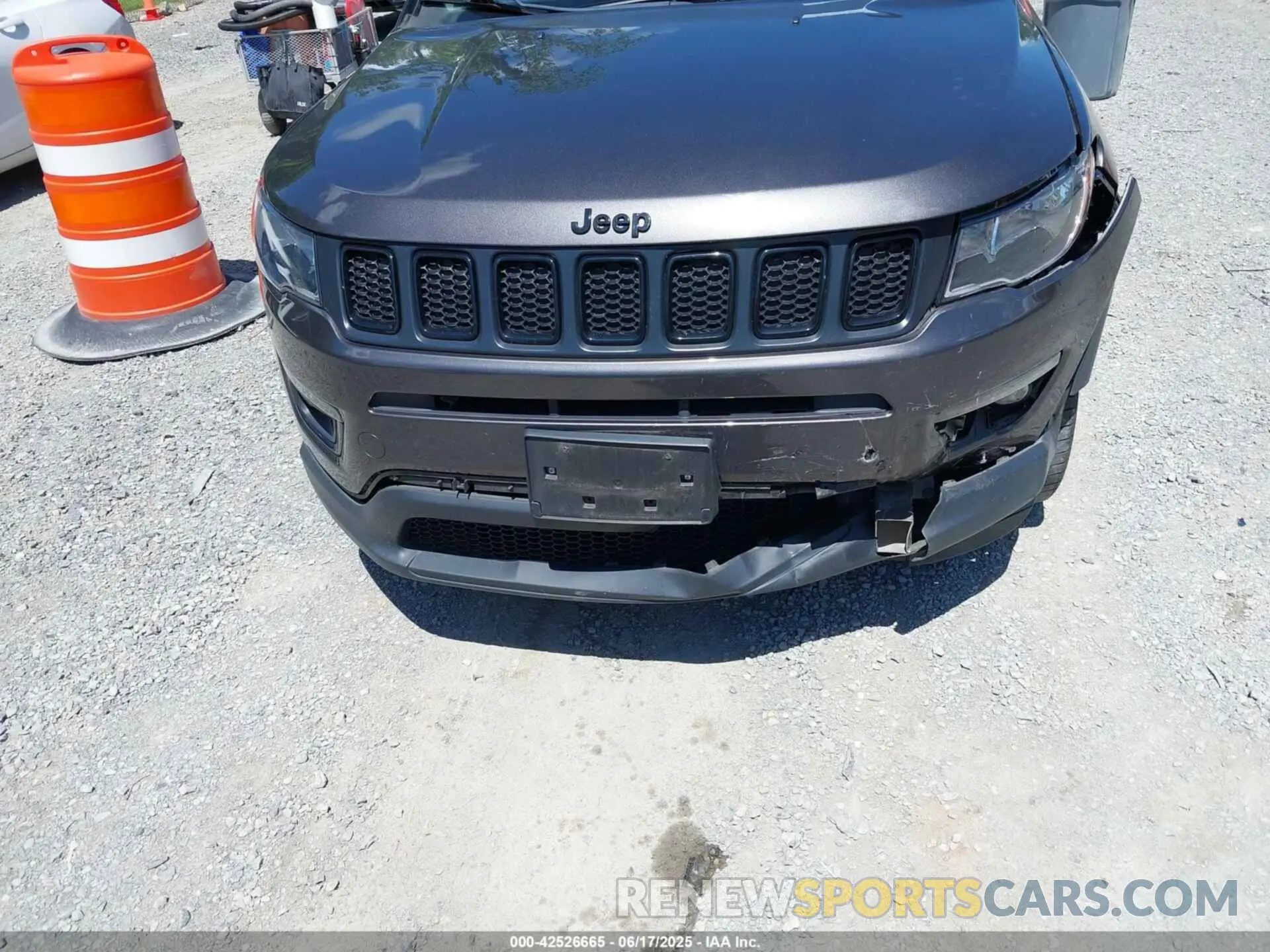 6 Photograph of a damaged car 3C4NJDBB1MT586712 JEEP COMPASS 2021