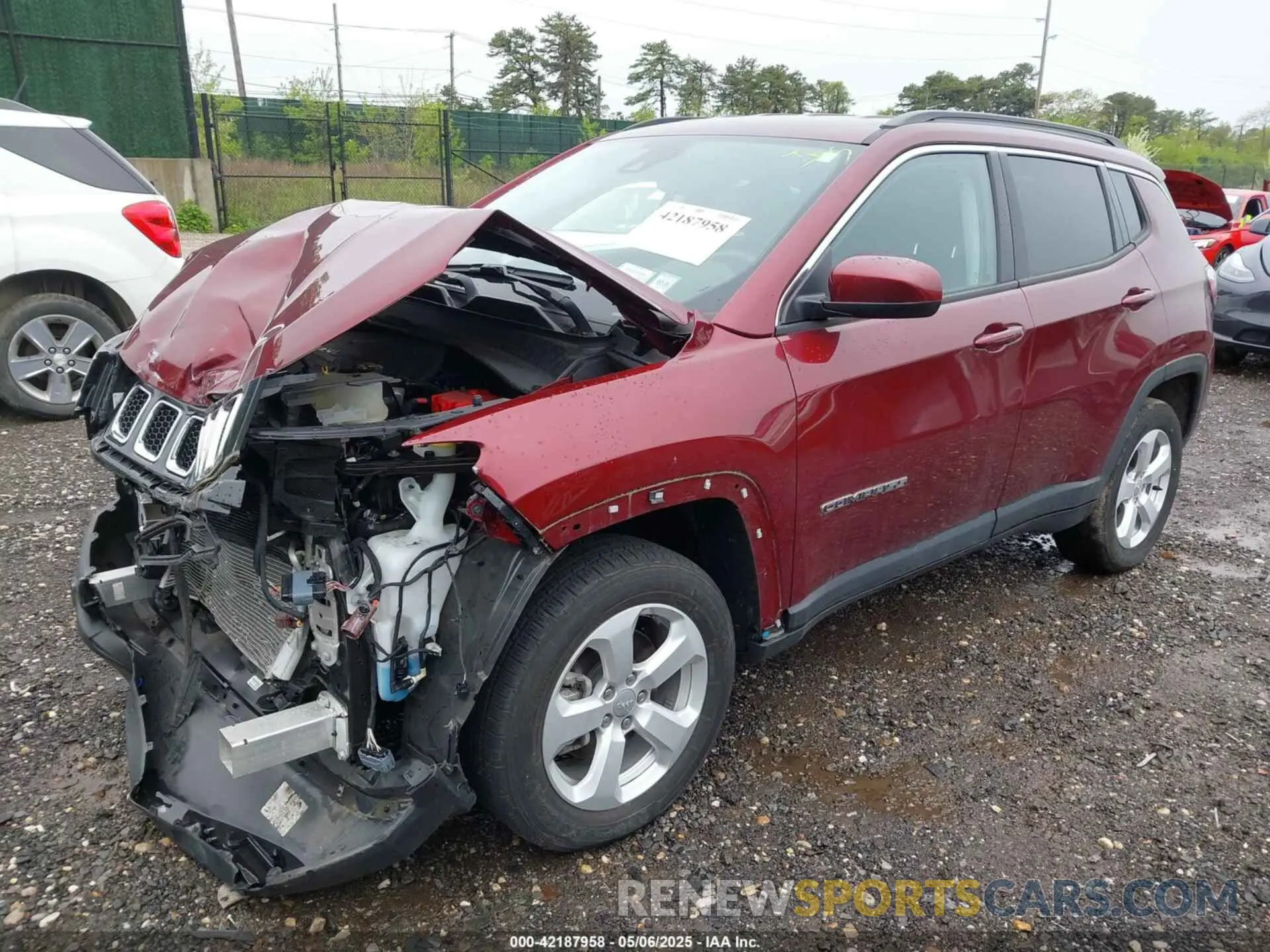 2 Photograph of a damaged car 3C4NJDBB1MT597693 JEEP COMPASS 2021