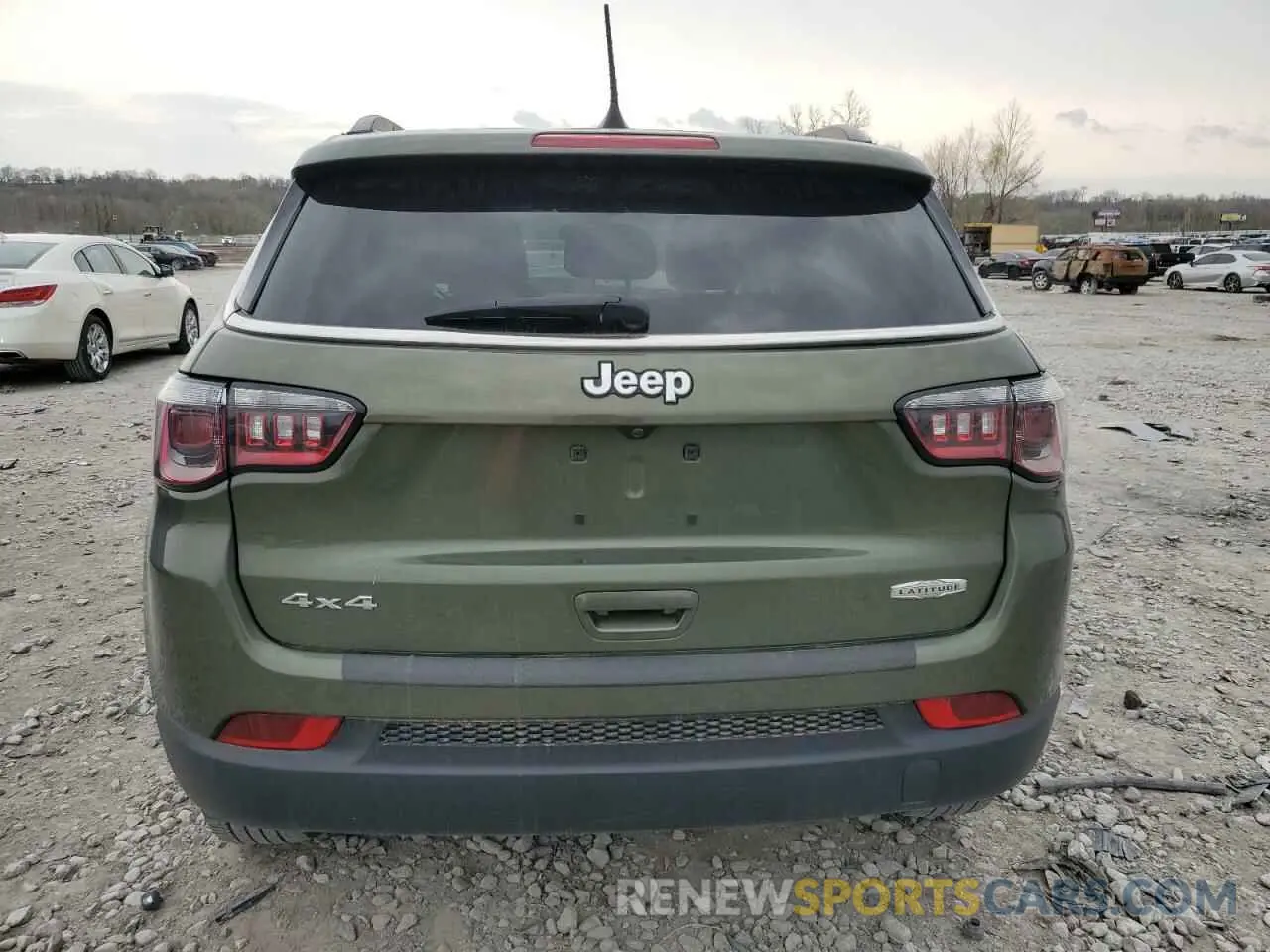 6 Photograph of a damaged car 3C4NJDBB1MT600821 JEEP COMPASS 2021