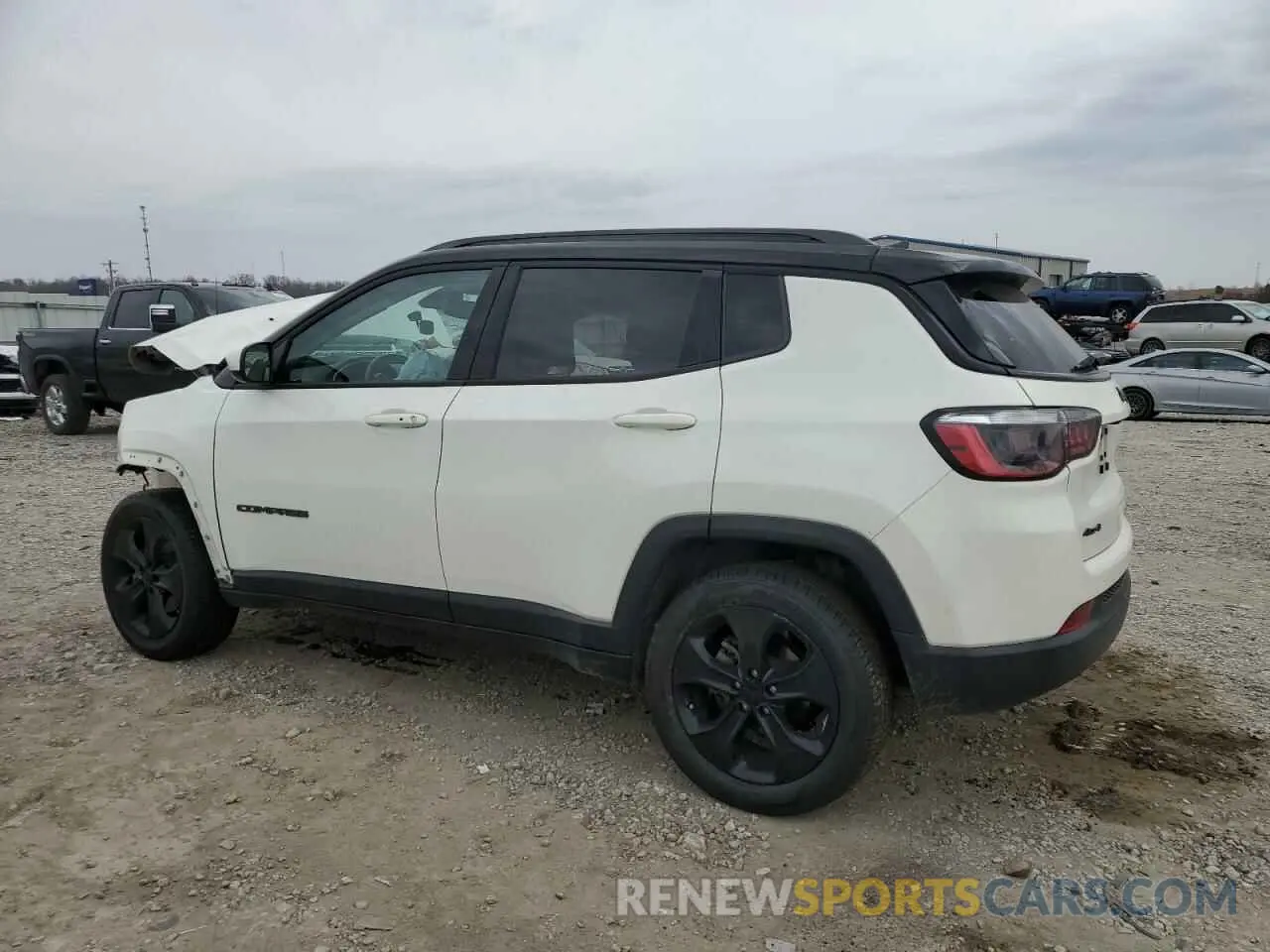 2 Photograph of a damaged car 3C4NJDBB2MT519133 JEEP COMPASS 2021