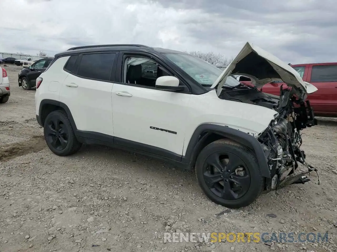 4 Photograph of a damaged car 3C4NJDBB2MT519133 JEEP COMPASS 2021