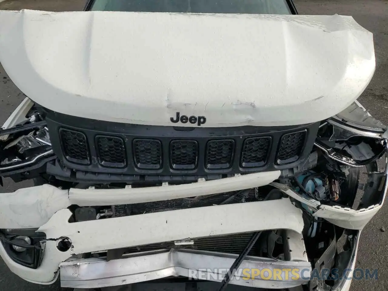 12 Photograph of a damaged car 3C4NJDBB2MT525403 JEEP COMPASS 2021