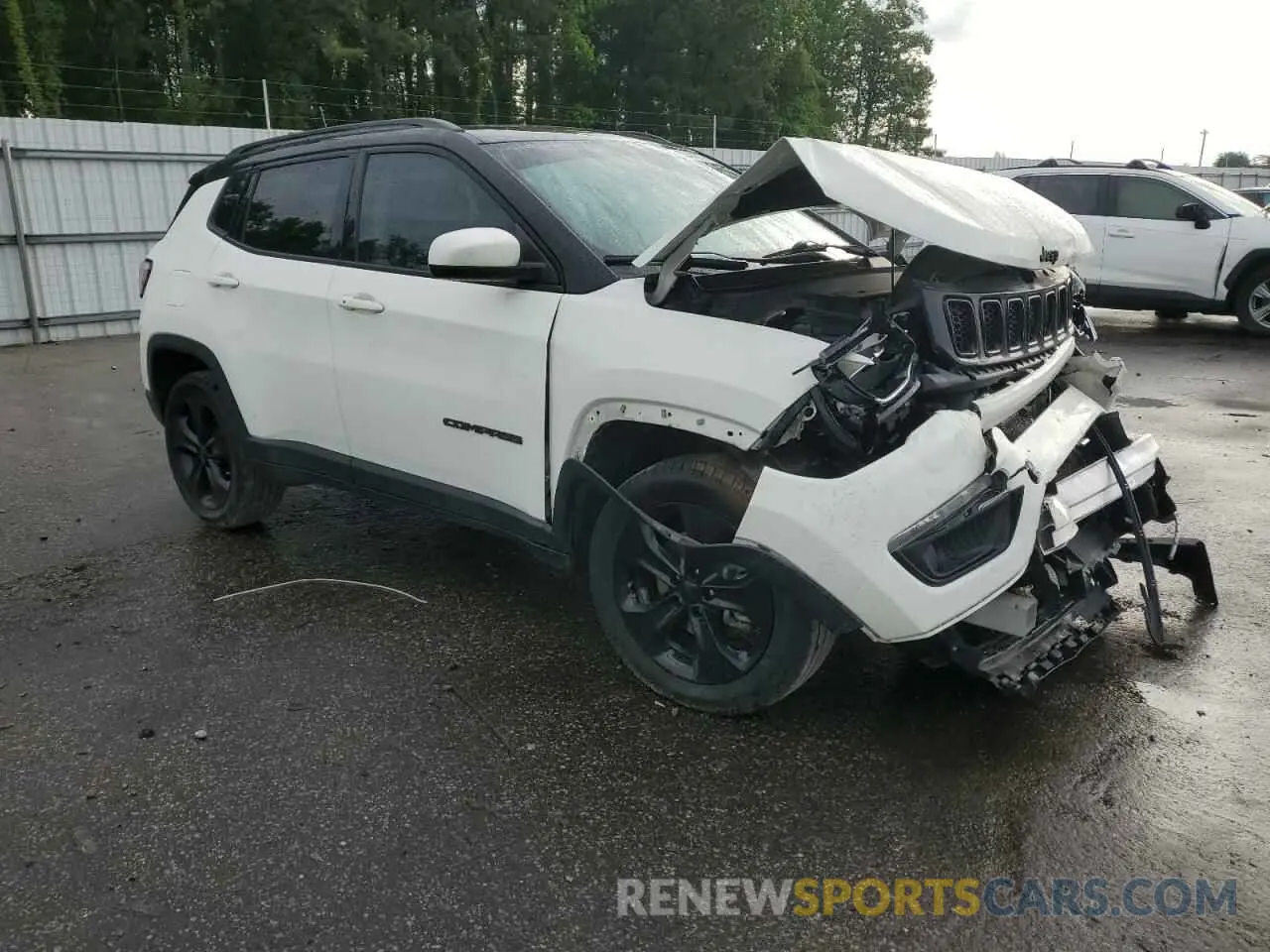 4 Photograph of a damaged car 3C4NJDBB2MT525403 JEEP COMPASS 2021