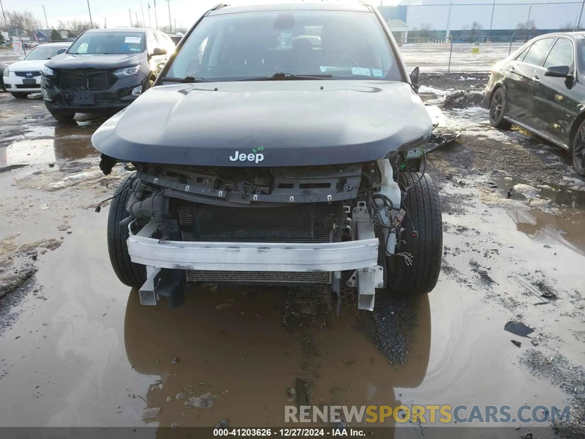 12 Photograph of a damaged car 3C4NJDBB2MT530276 JEEP COMPASS 2021