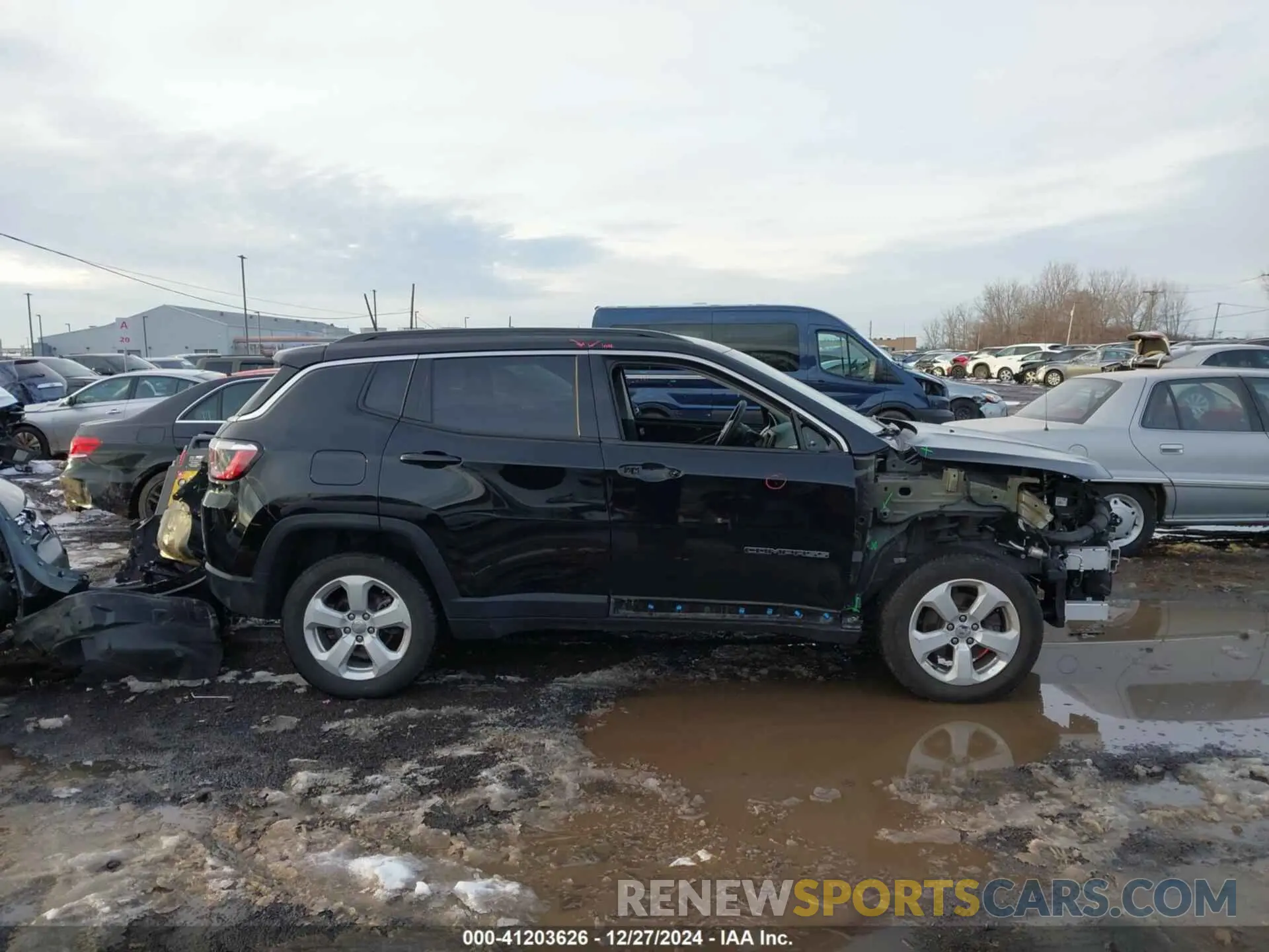 13 Photograph of a damaged car 3C4NJDBB2MT530276 JEEP COMPASS 2021
