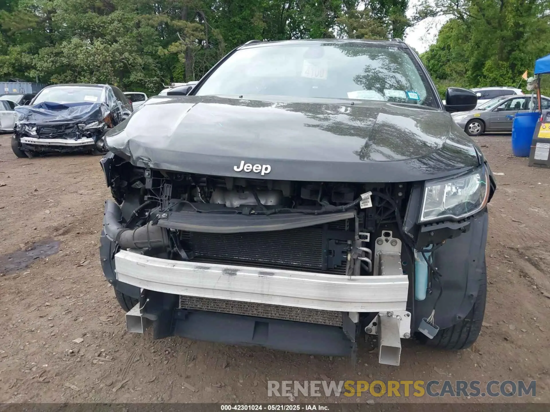 13 Photograph of a damaged car 3C4NJDBB2MT537955 JEEP COMPASS 2021