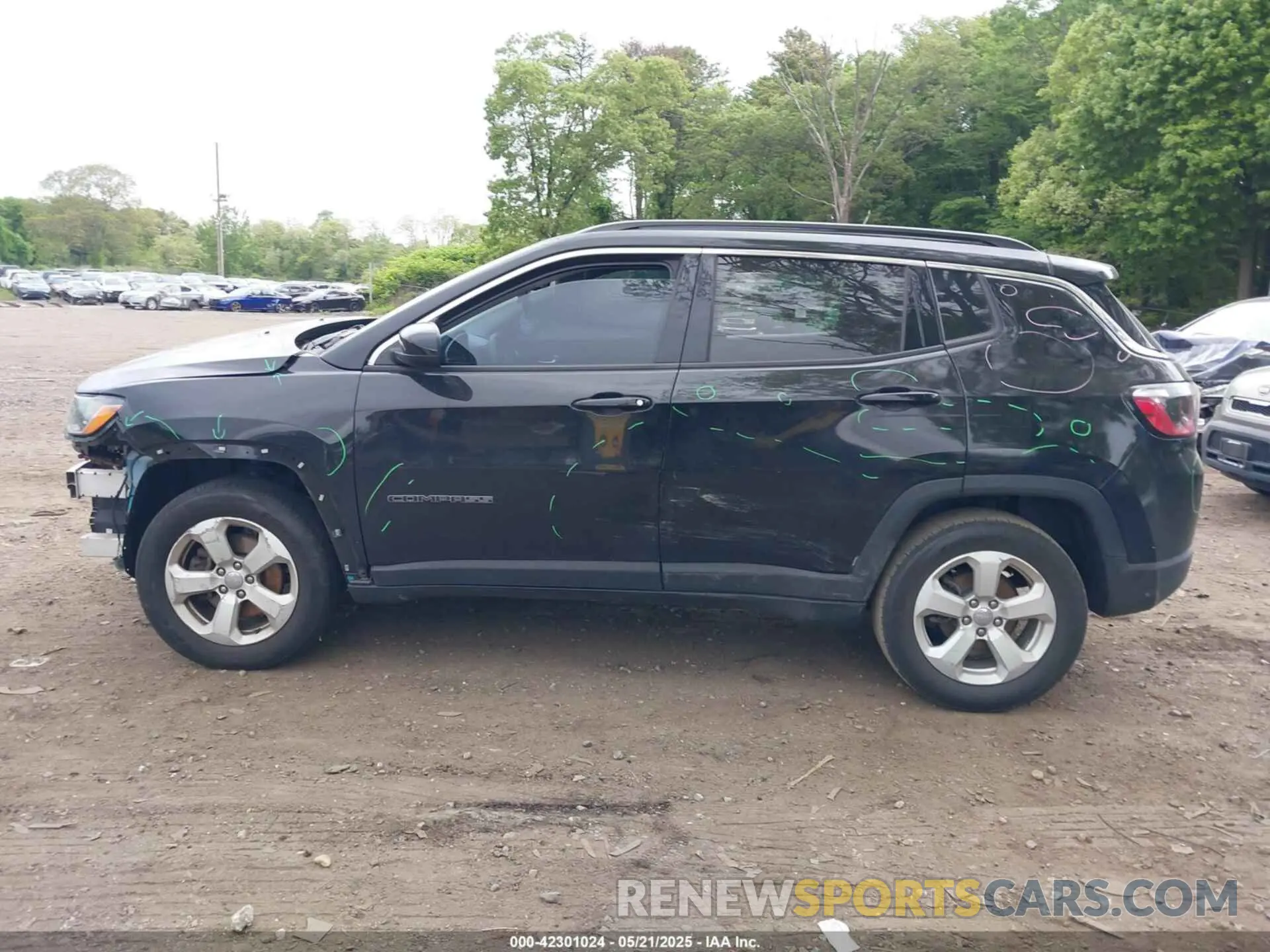 15 Photograph of a damaged car 3C4NJDBB2MT537955 JEEP COMPASS 2021
