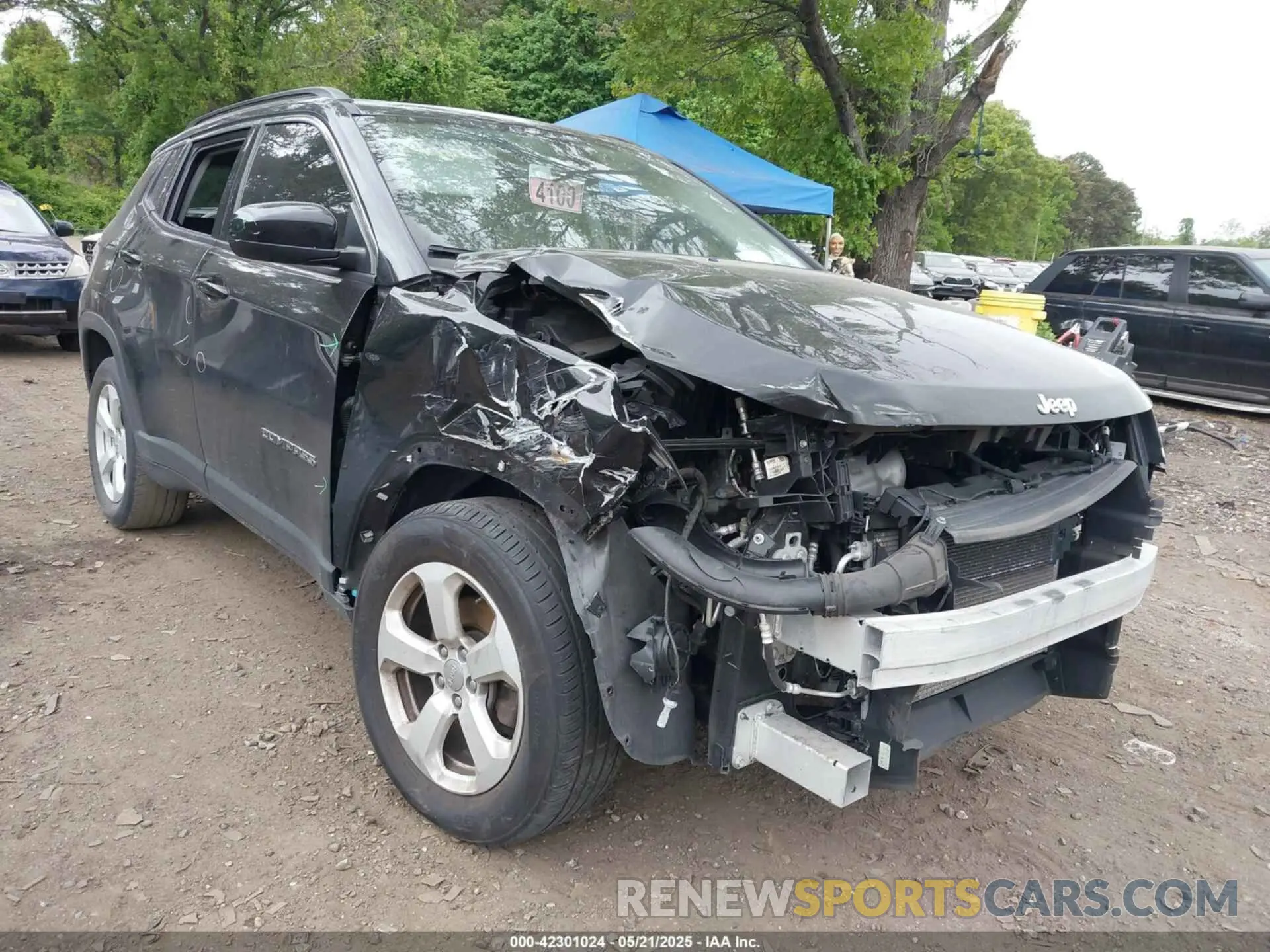 6 Photograph of a damaged car 3C4NJDBB2MT537955 JEEP COMPASS 2021