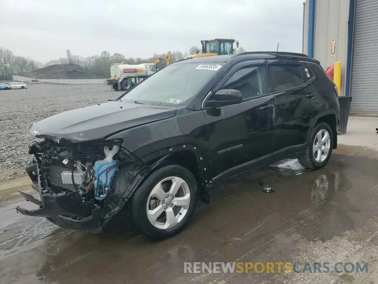 1 Photograph of a damaged car 3C4NJDBB2MT544646 JEEP COMPASS 2021