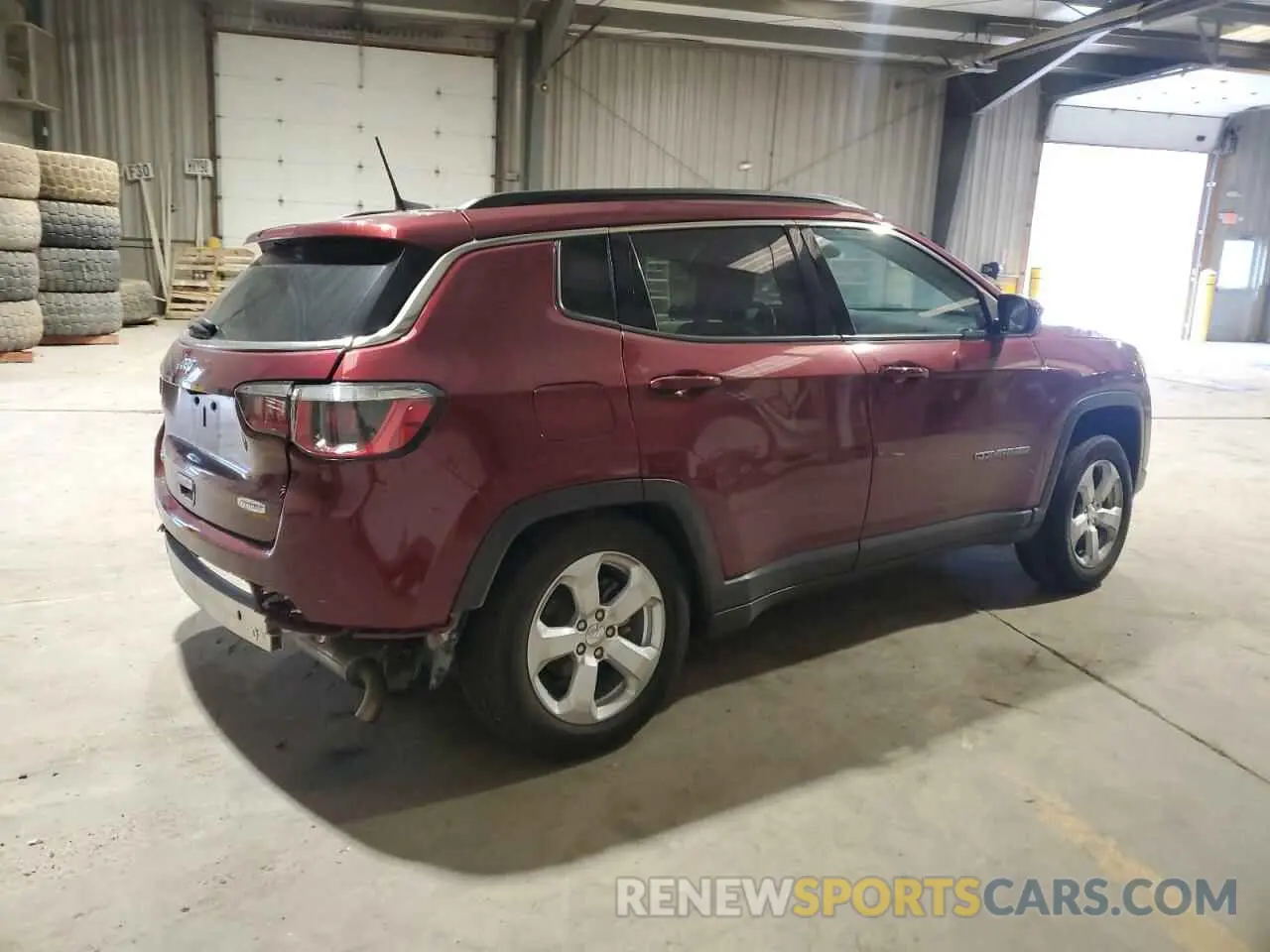 3 Photograph of a damaged car 3C4NJDBB2MT562161 JEEP COMPASS 2021