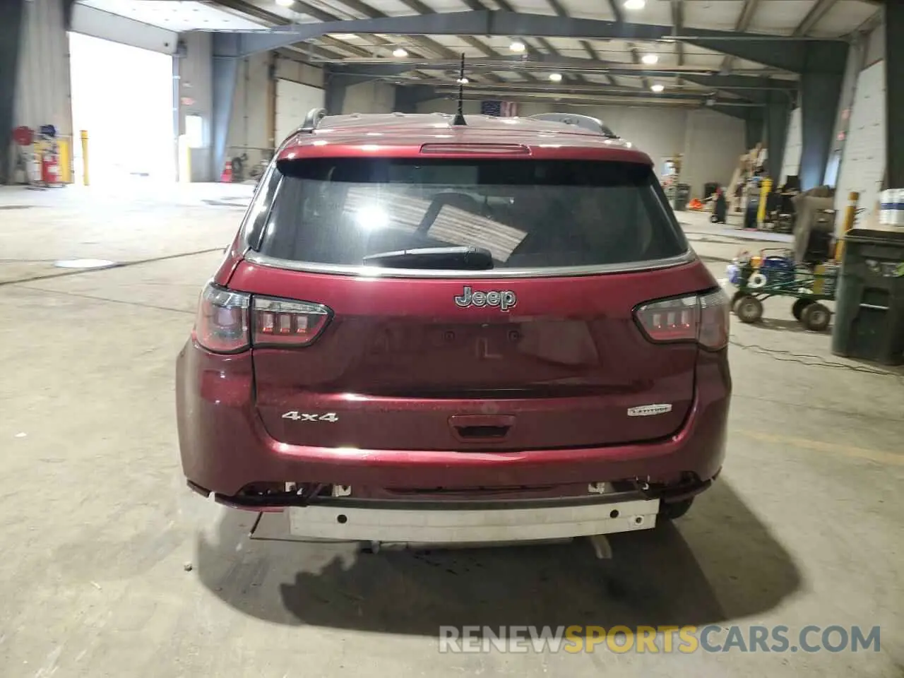 6 Photograph of a damaged car 3C4NJDBB2MT562161 JEEP COMPASS 2021