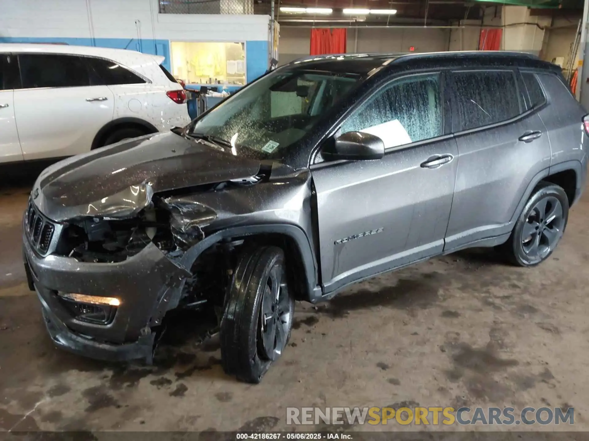 2 Photograph of a damaged car 3C4NJDBB3MT526057 JEEP COMPASS 2021