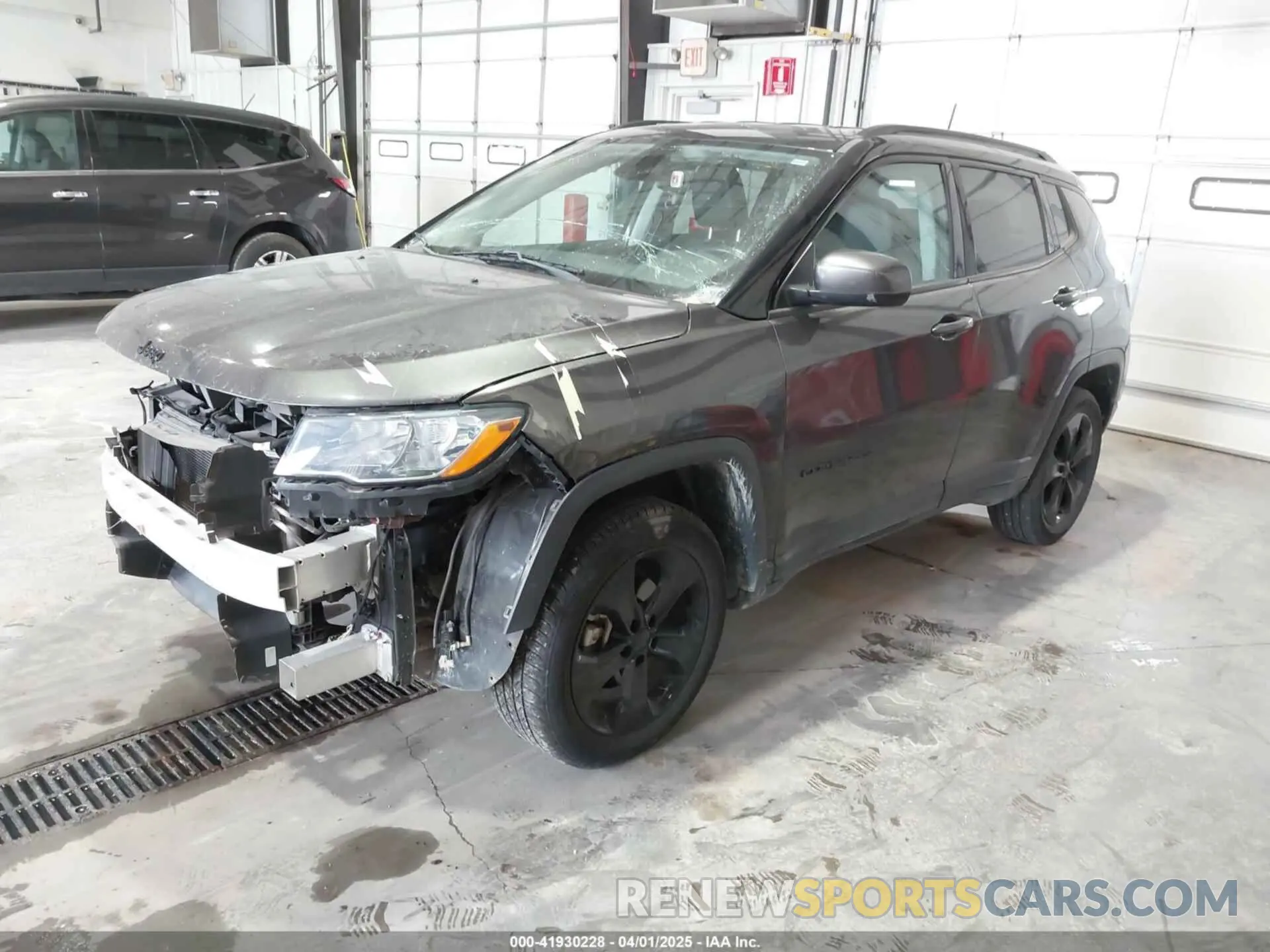 2 Photograph of a damaged car 3C4NJDBB3MT569734 JEEP COMPASS 2021