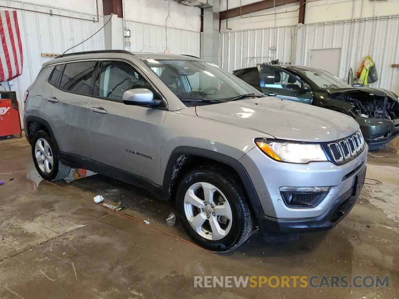 4 Photograph of a damaged car 3C4NJDBB3MT579230 JEEP COMPASS 2021
