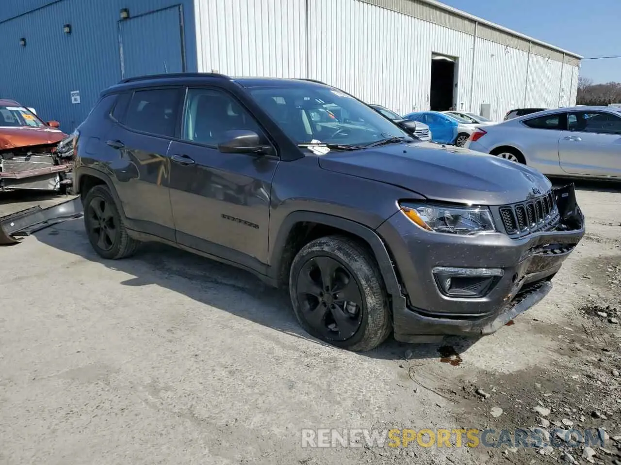 4 Photograph of a damaged car 3C4NJDBB3MT603459 JEEP COMPASS 2021
