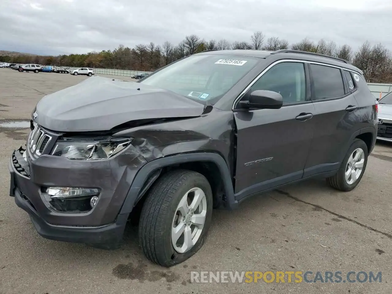 1 Photograph of a damaged car 3C4NJDBB4MT507484 JEEP COMPASS 2021