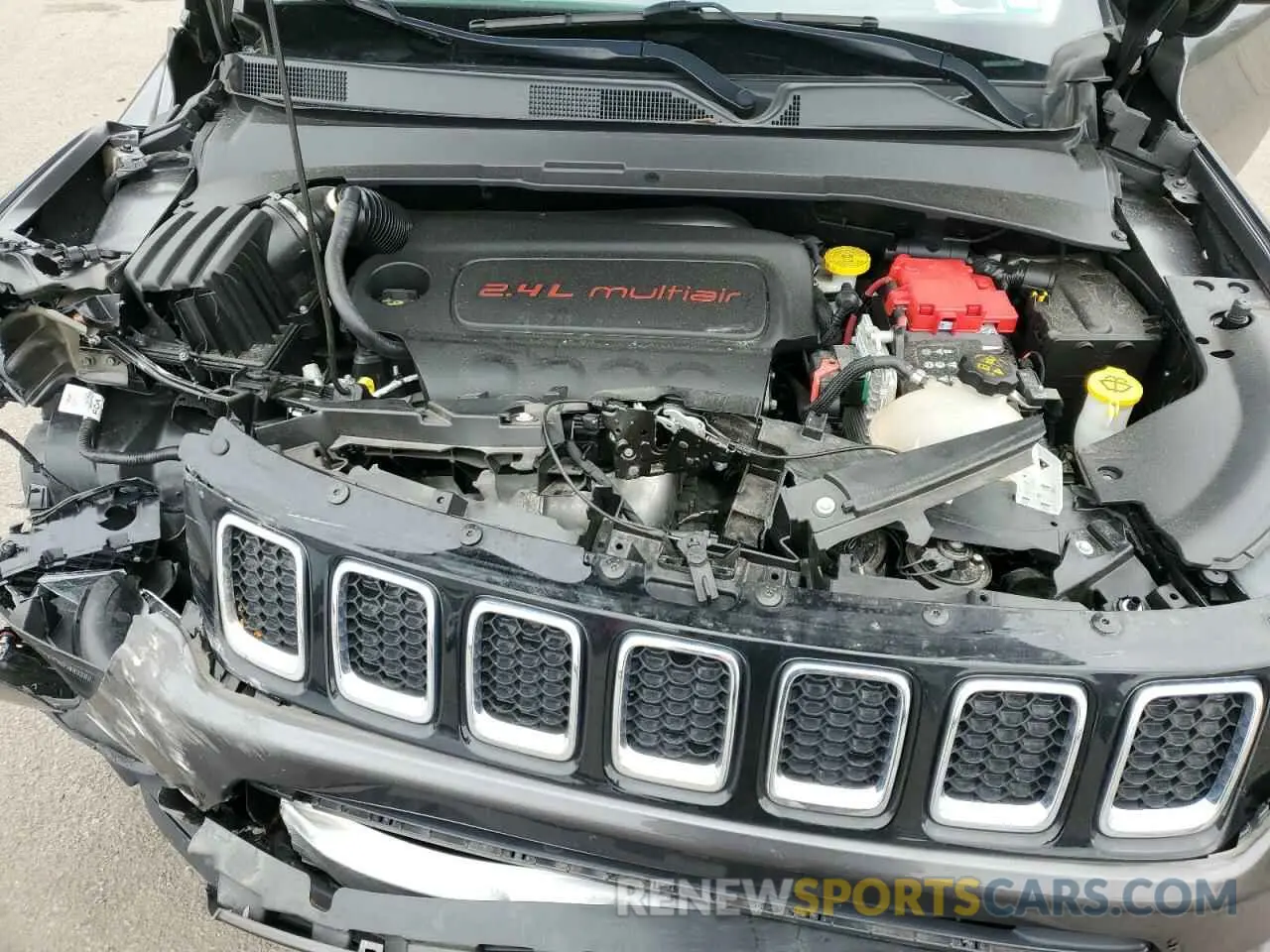 12 Photograph of a damaged car 3C4NJDBB4MT507484 JEEP COMPASS 2021