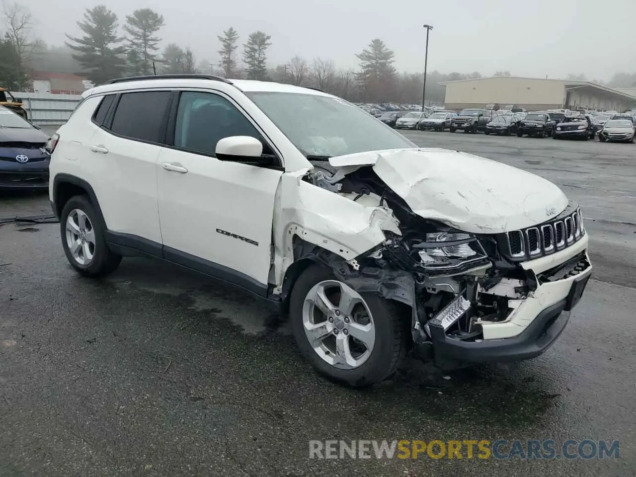 4 Photograph of a damaged car 3C4NJDBB4MT530103 JEEP COMPASS 2021