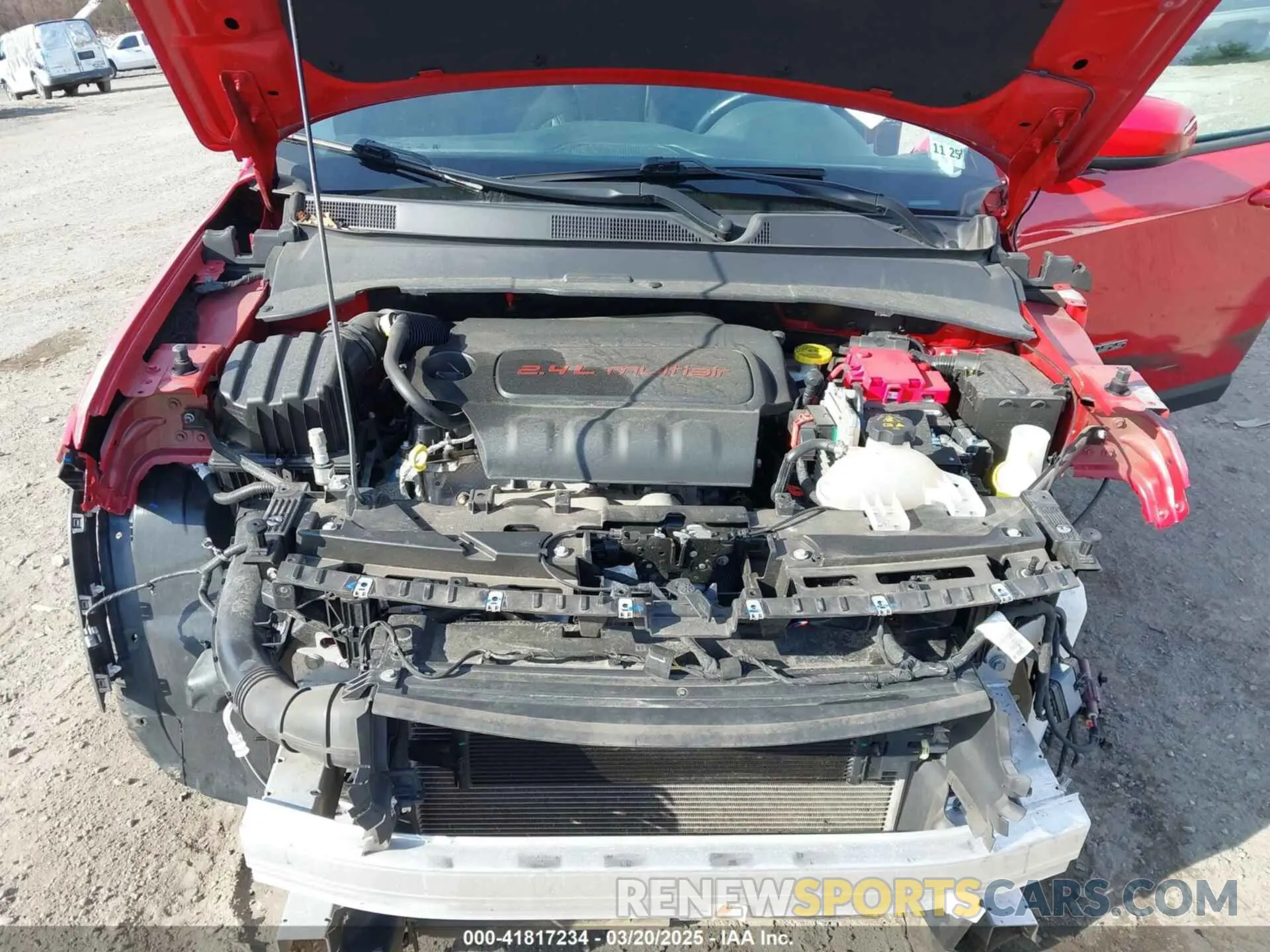 10 Photograph of a damaged car 3C4NJDBB4MT534538 JEEP COMPASS 2021