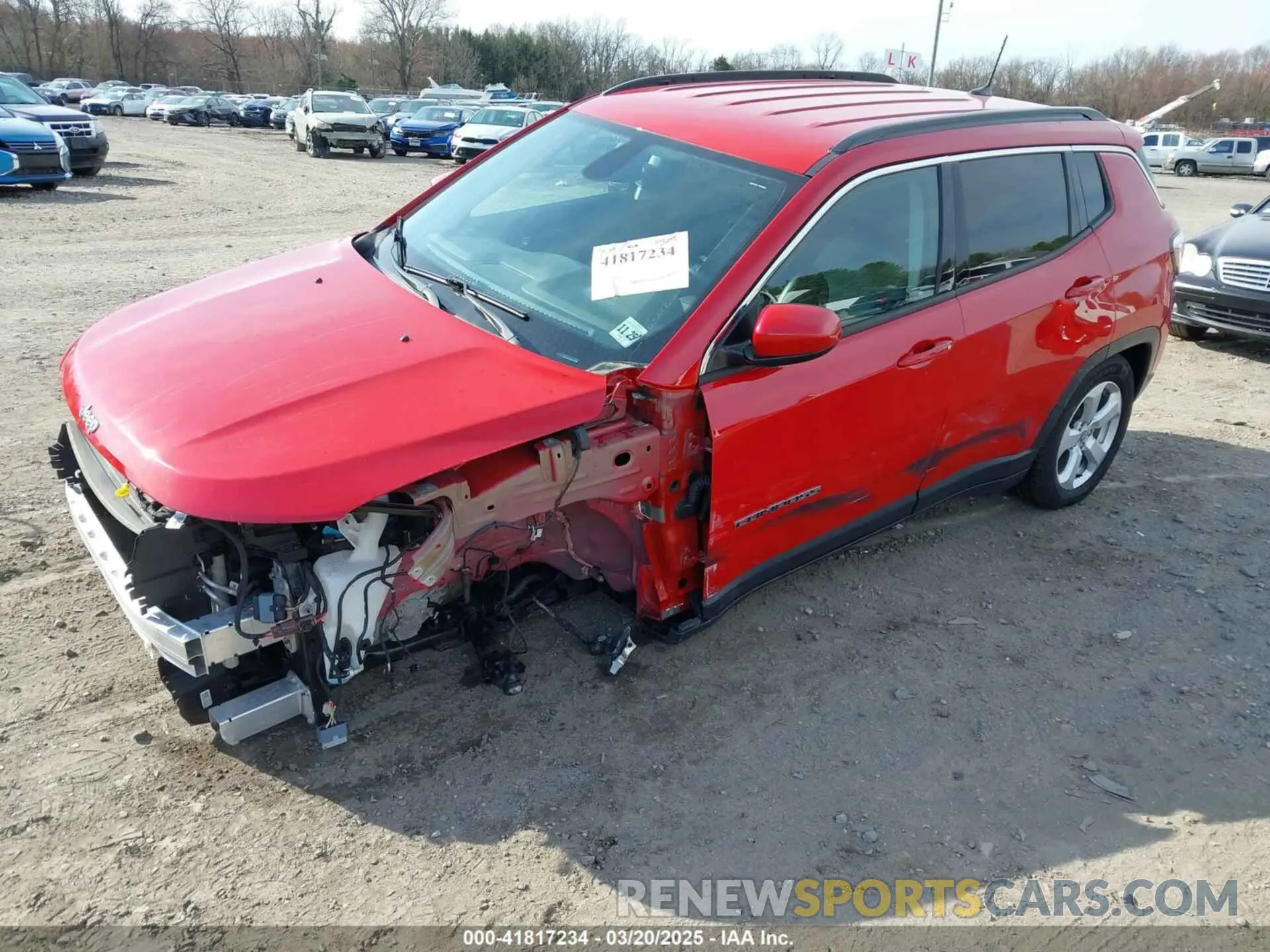 2 Photograph of a damaged car 3C4NJDBB4MT534538 JEEP COMPASS 2021