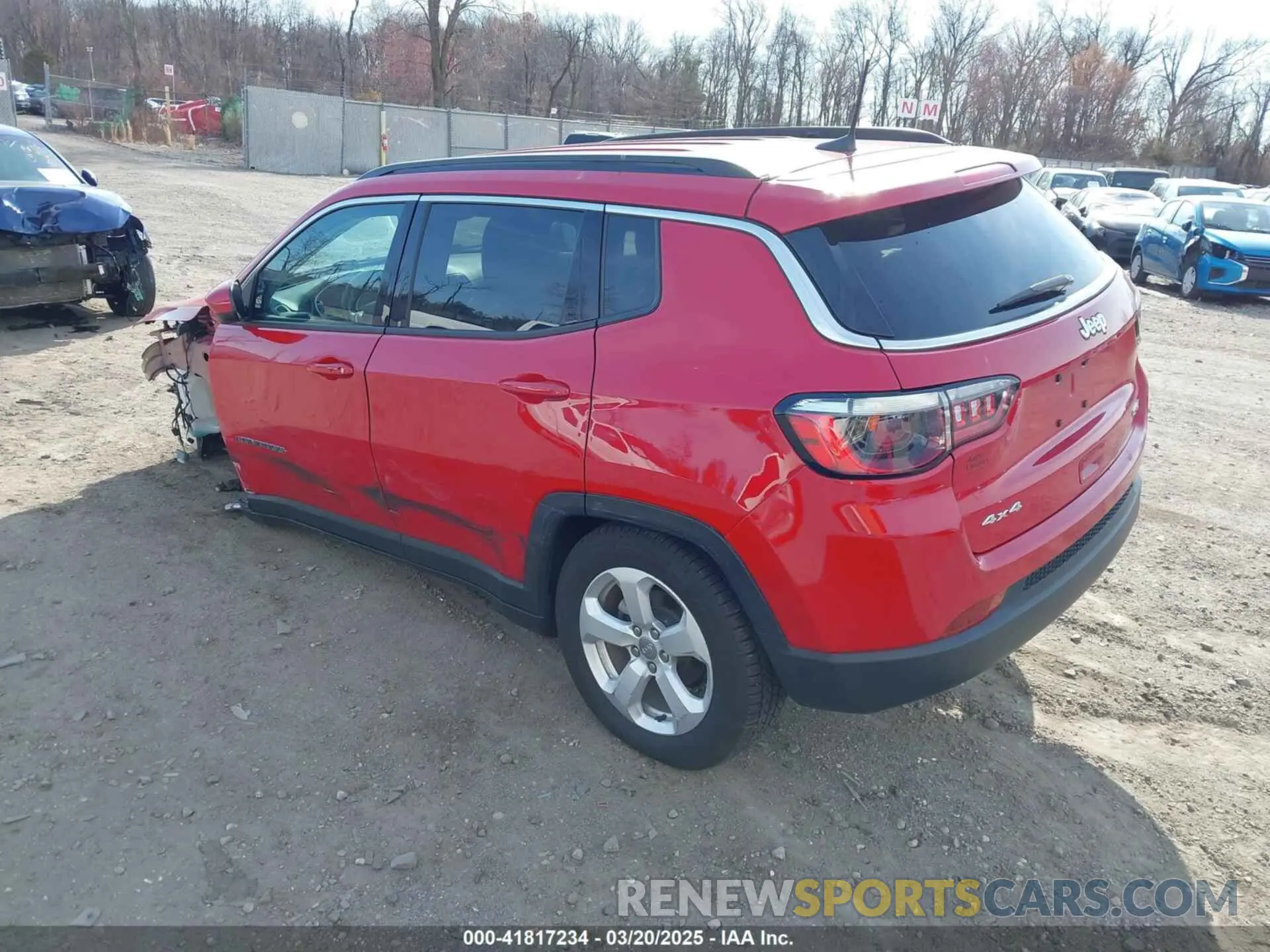 3 Photograph of a damaged car 3C4NJDBB4MT534538 JEEP COMPASS 2021