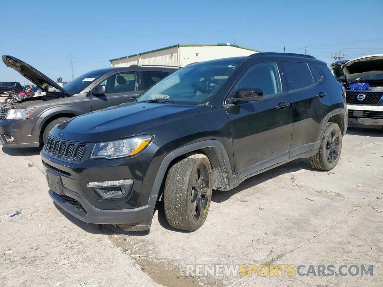 1 Photograph of a damaged car 3C4NJDBB4MT566129 JEEP COMPASS 2021