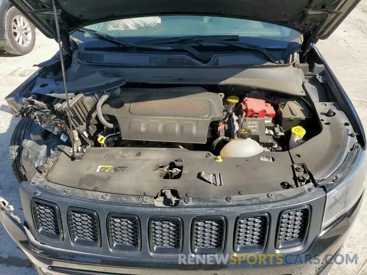 12 Photograph of a damaged car 3C4NJDBB4MT566129 JEEP COMPASS 2021