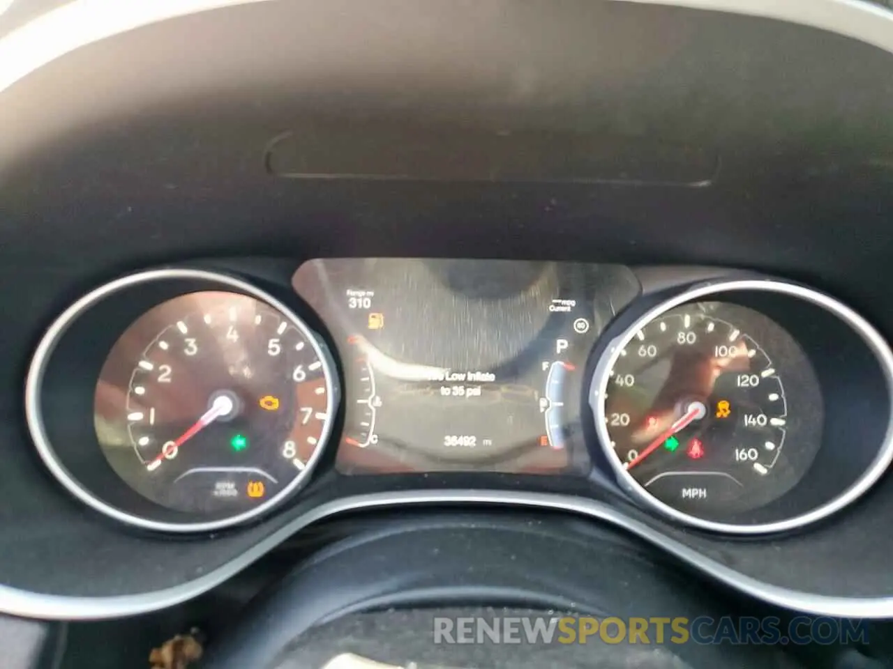 9 Photograph of a damaged car 3C4NJDBB4MT566129 JEEP COMPASS 2021