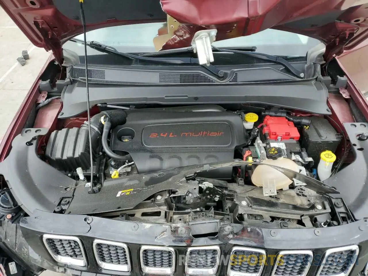 12 Photograph of a damaged car 3C4NJDBB4MT593377 JEEP COMPASS 2021