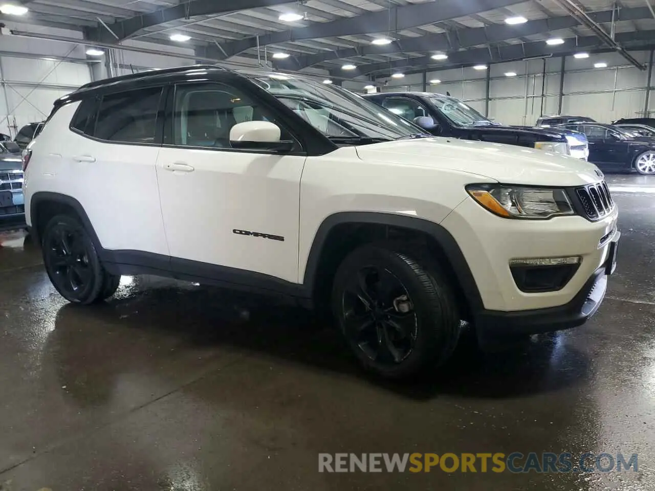 4 Photograph of a damaged car 3C4NJDBB5MT512547 JEEP COMPASS 2021