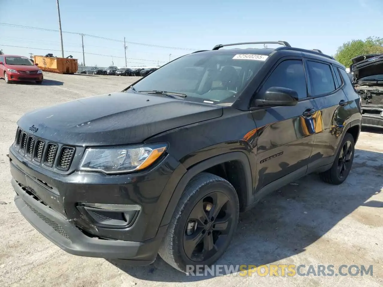 1 Photograph of a damaged car 3C4NJDBB5MT589662 JEEP COMPASS 2021