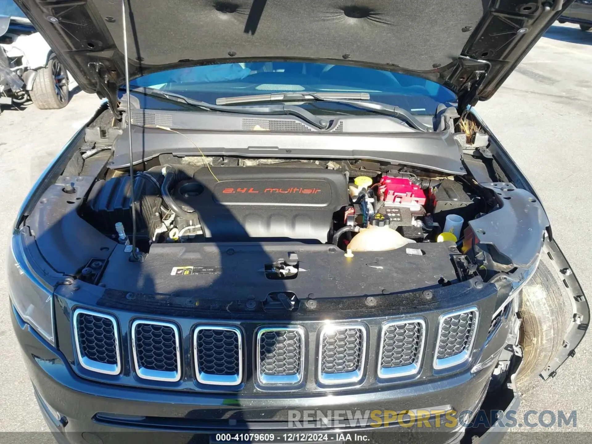 10 Photograph of a damaged car 3C4NJDBB5MT592836 JEEP COMPASS 2021