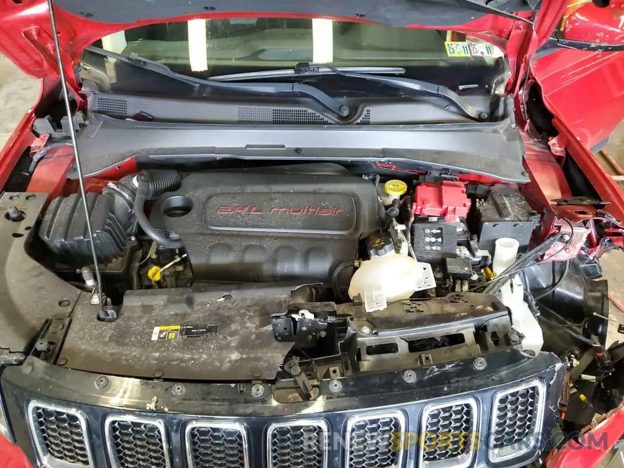 12 Photograph of a damaged car 3C4NJDBB6MT530099 JEEP COMPASS 2021
