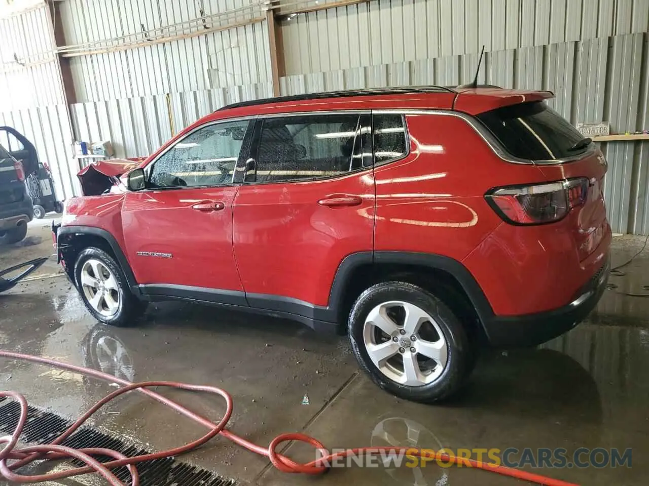 2 Photograph of a damaged car 3C4NJDBB6MT530099 JEEP COMPASS 2021