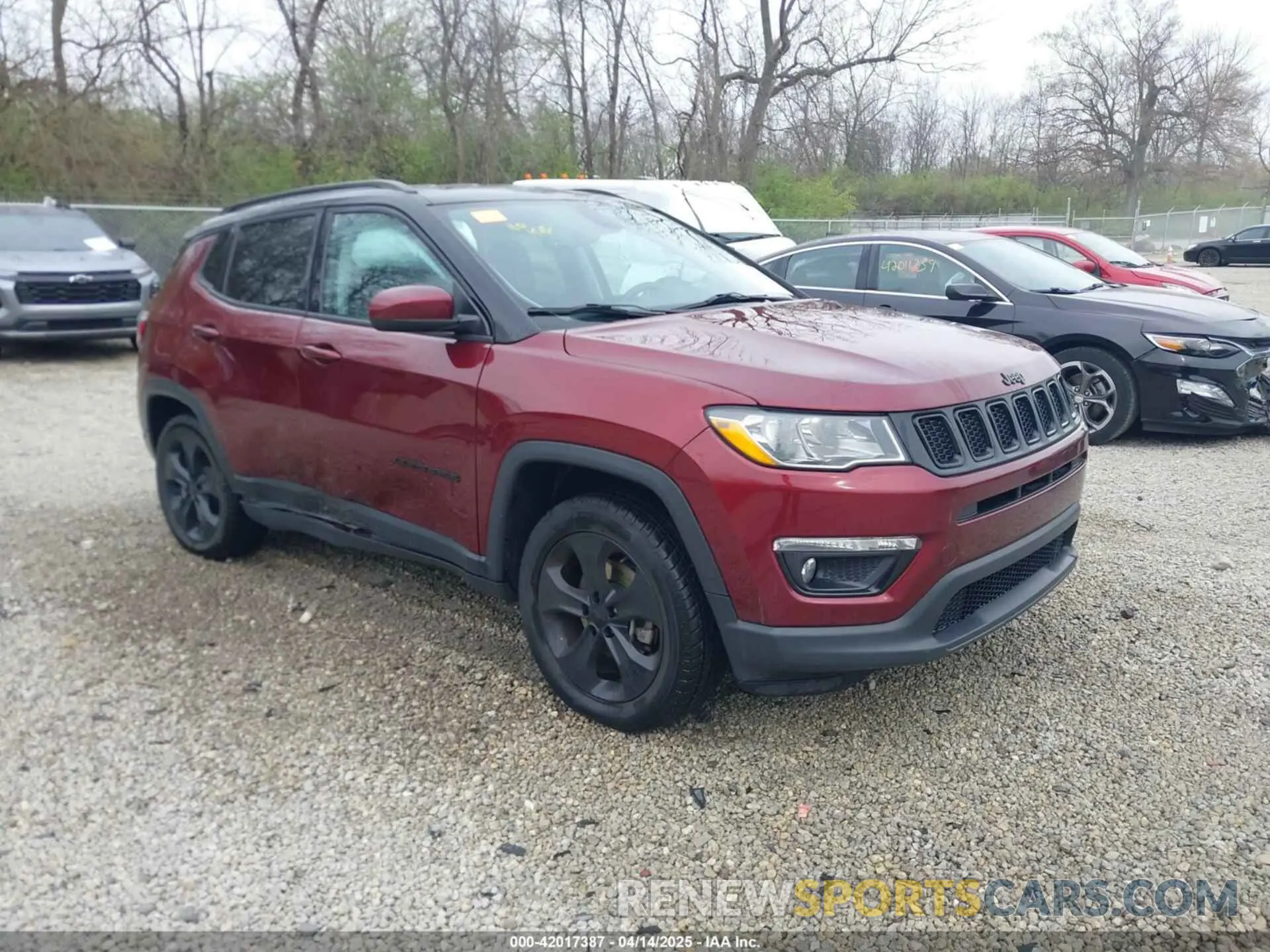 1 Photograph of a damaged car 3C4NJDBB6MT530958 JEEP COMPASS 2021