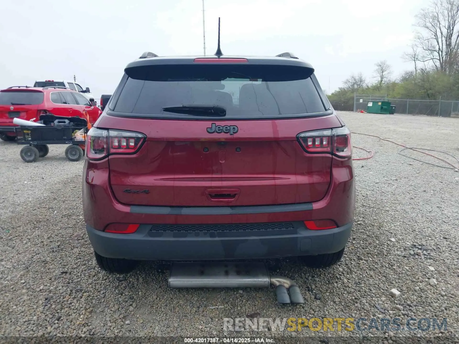 15 Photograph of a damaged car 3C4NJDBB6MT530958 JEEP COMPASS 2021