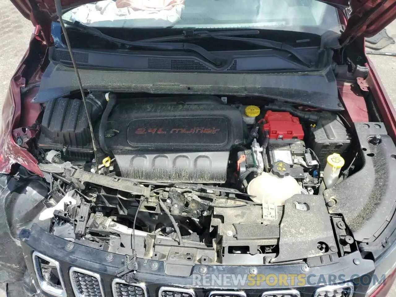 12 Photograph of a damaged car 3C4NJDBB6MT534444 JEEP COMPASS 2021